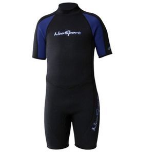 Neoprene scuba snorkeling swim suit blue black shorts size 6 kids